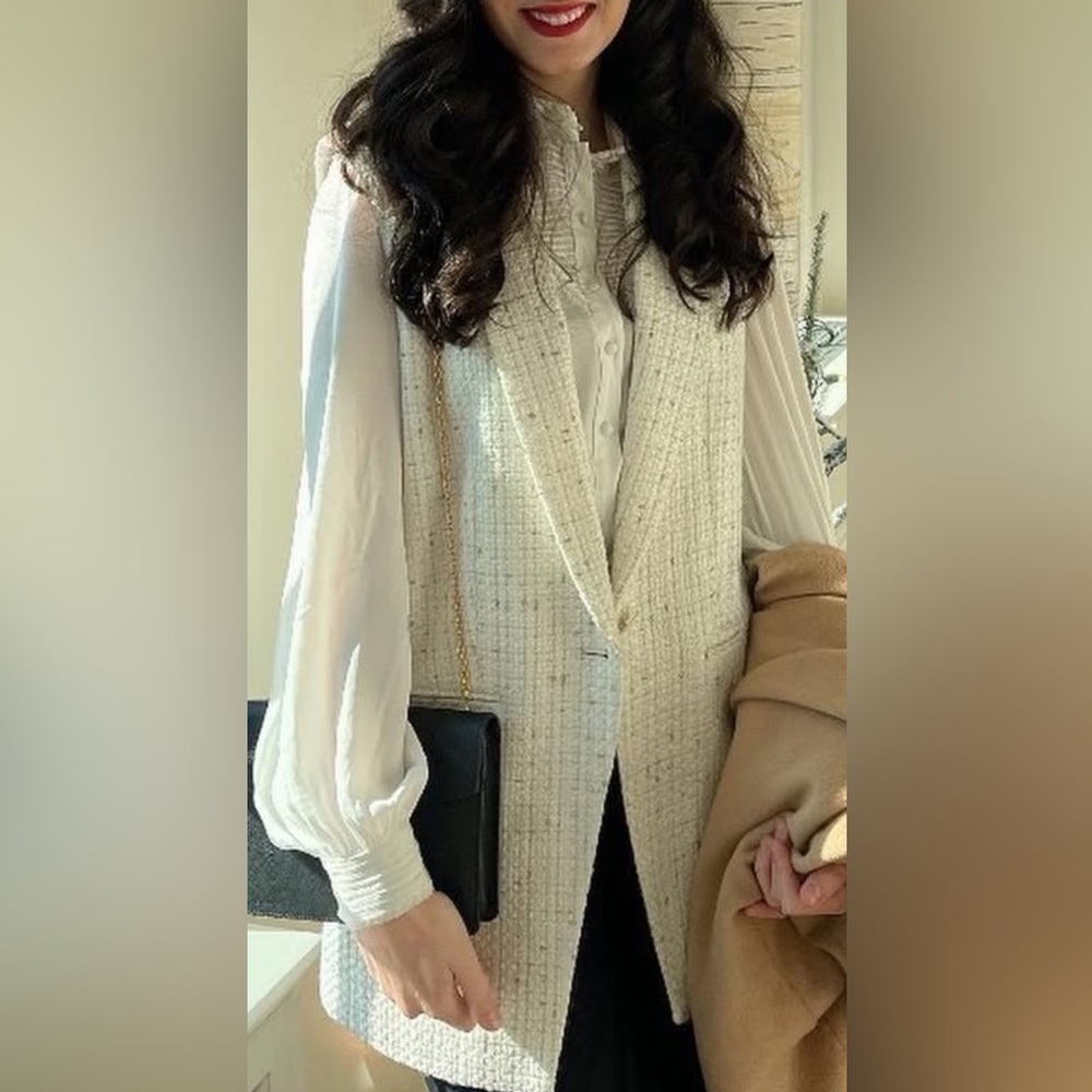 River Island Cream Women's Blouse